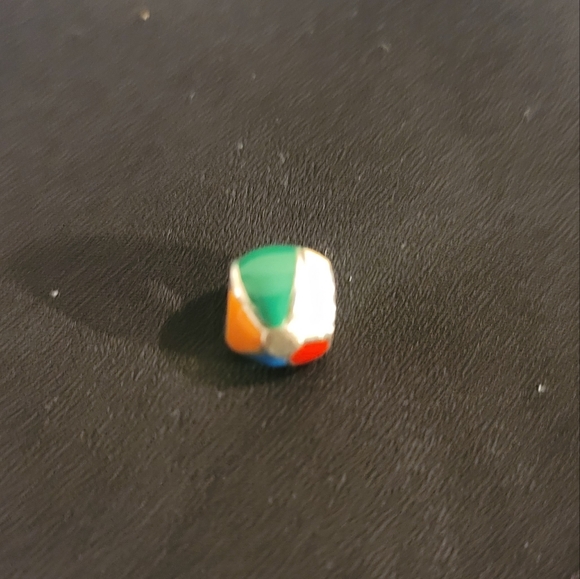 Authentic CHAMILIA Beach Ball fits Pandora Type Bracelets 925 silver stamped - Picture 6 of 6